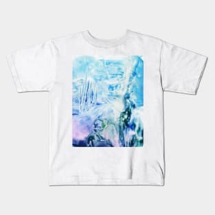 Encaustic - Ghost  Deer Kids T-Shirt